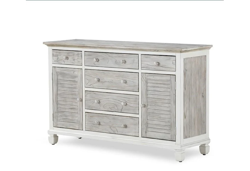 Islamorada Dresser by Sea Winds Trading Company at Esprit Decor Home Furnishings
